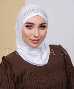 حجاب اميرة مشغول بالكرستال